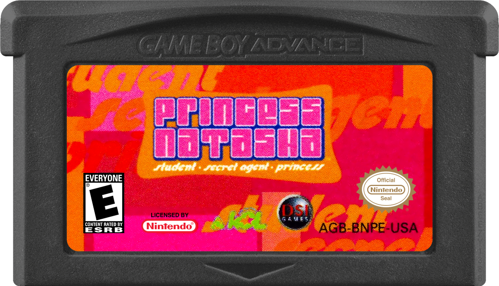 Princess Natasha: Student Secret Agent Princess media 2 for GameBoy Advance